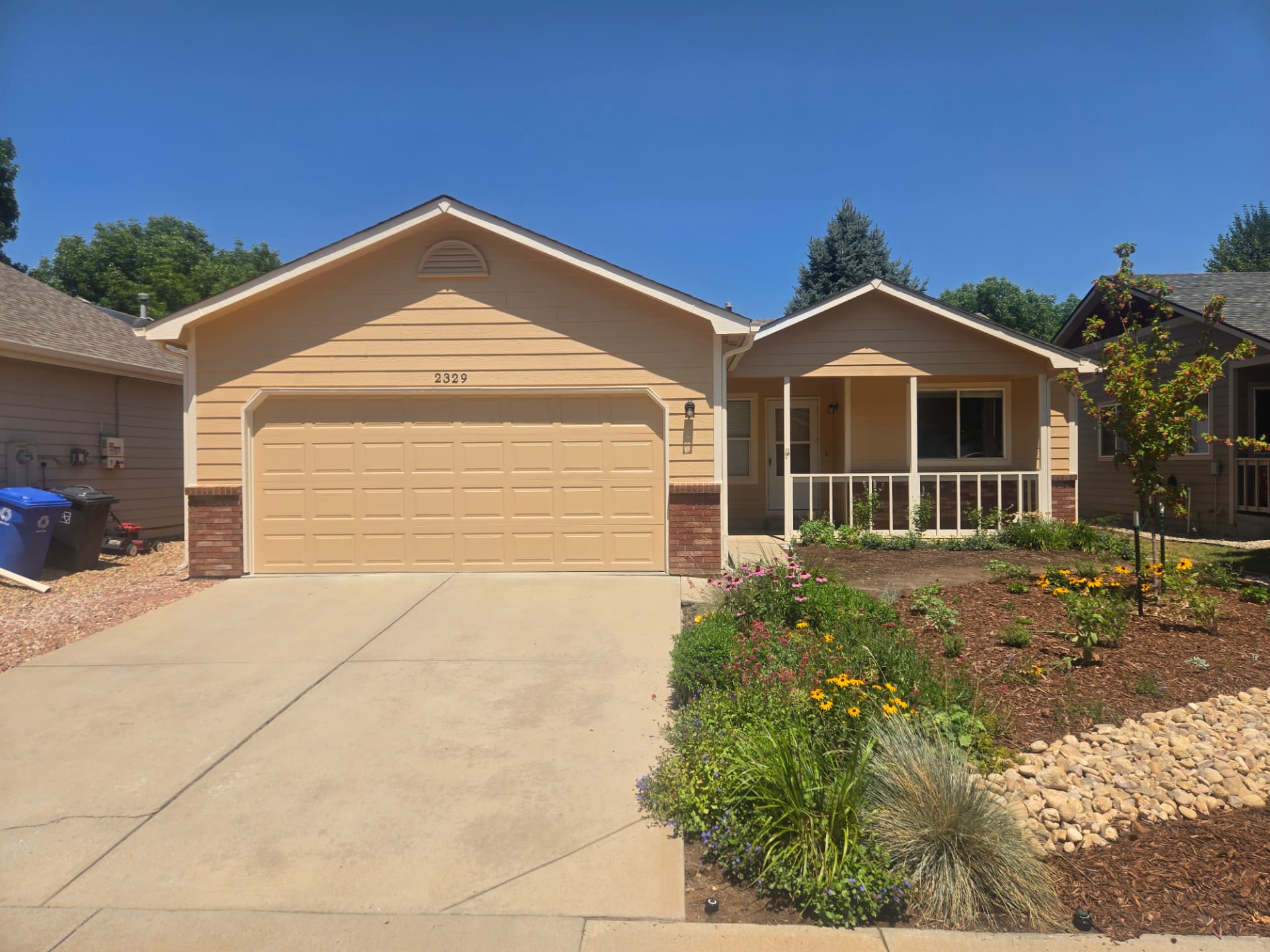 Full exterior repaint — Fort Collins — after