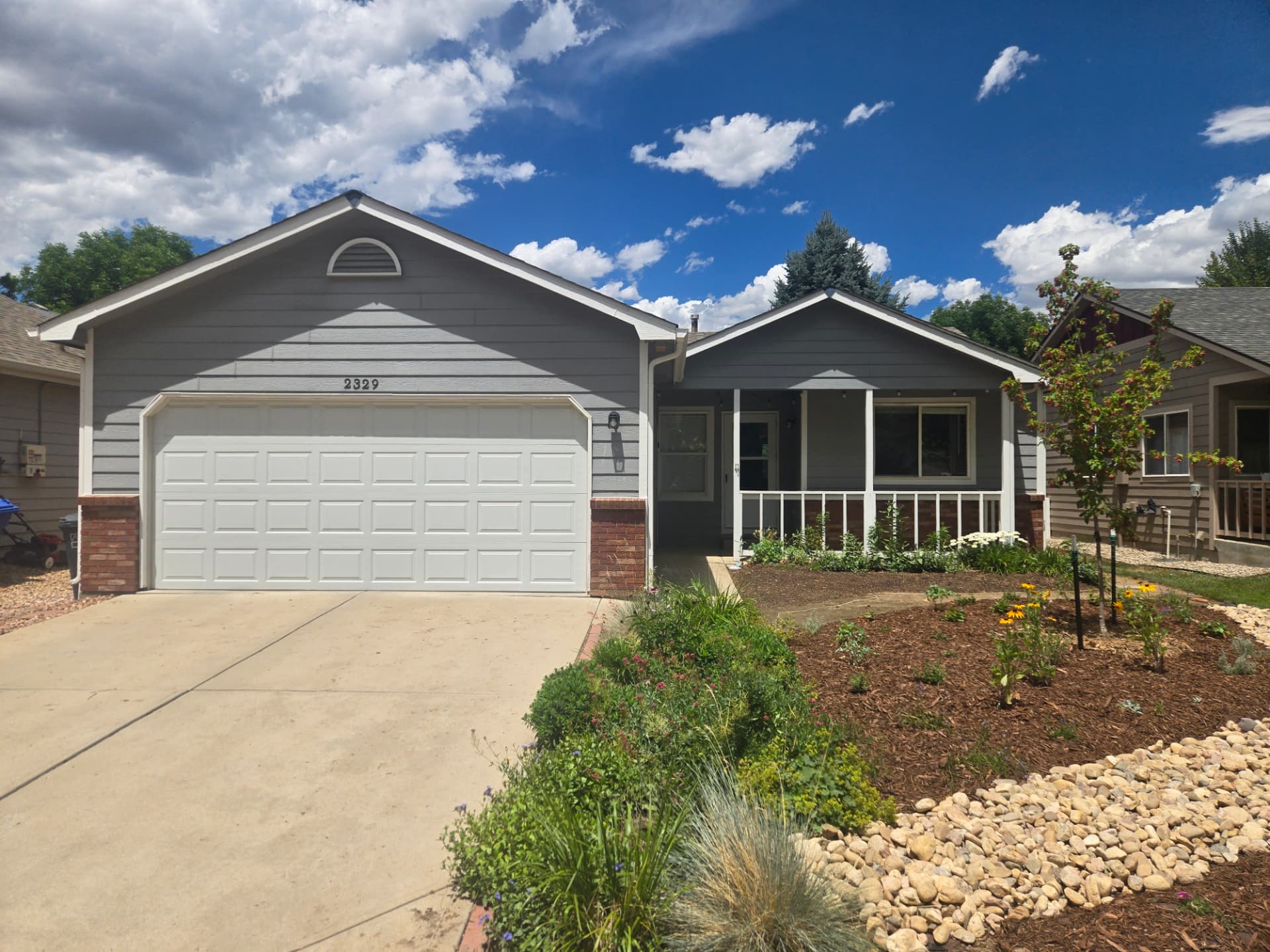 Full exterior repaint — Fort Collins — before
