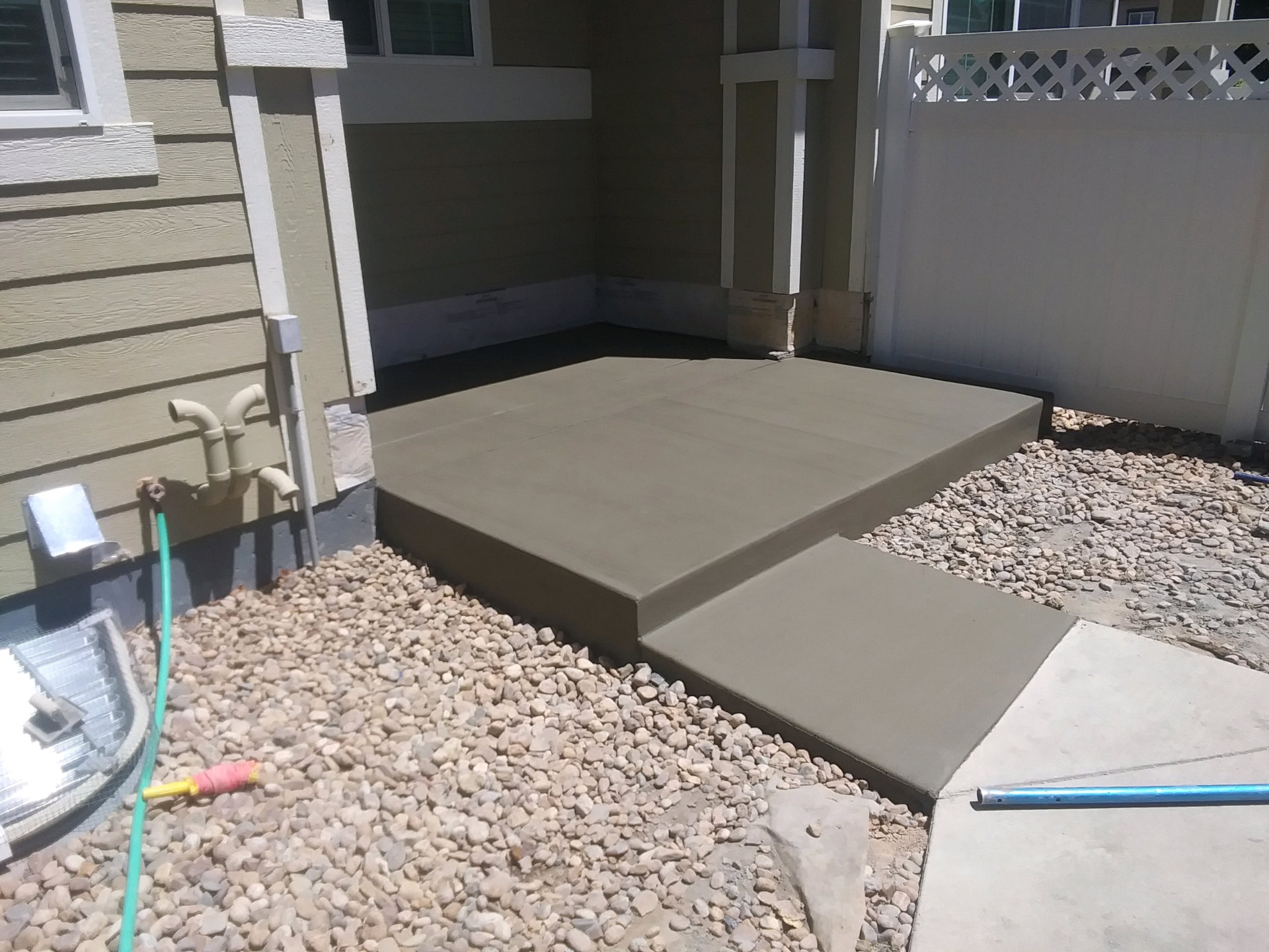 What is required for concrete service?